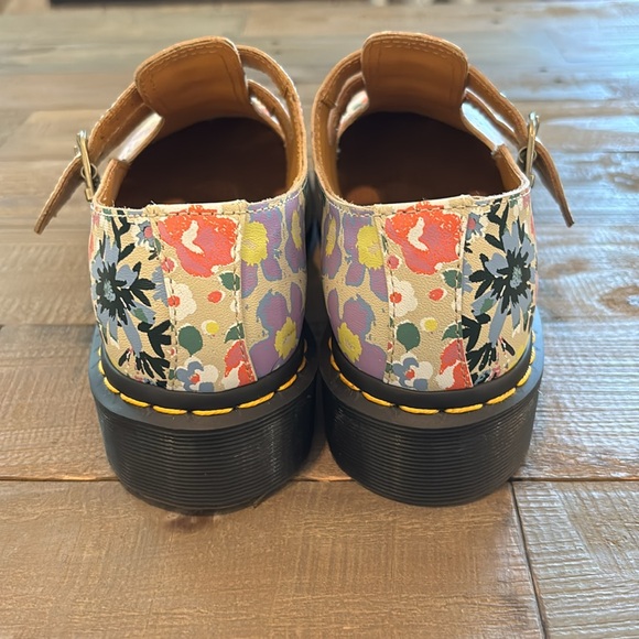 NWB Dr. Martens Women’s Floral Mary Jane Shoes - Multicolor - Picture 4 of 5